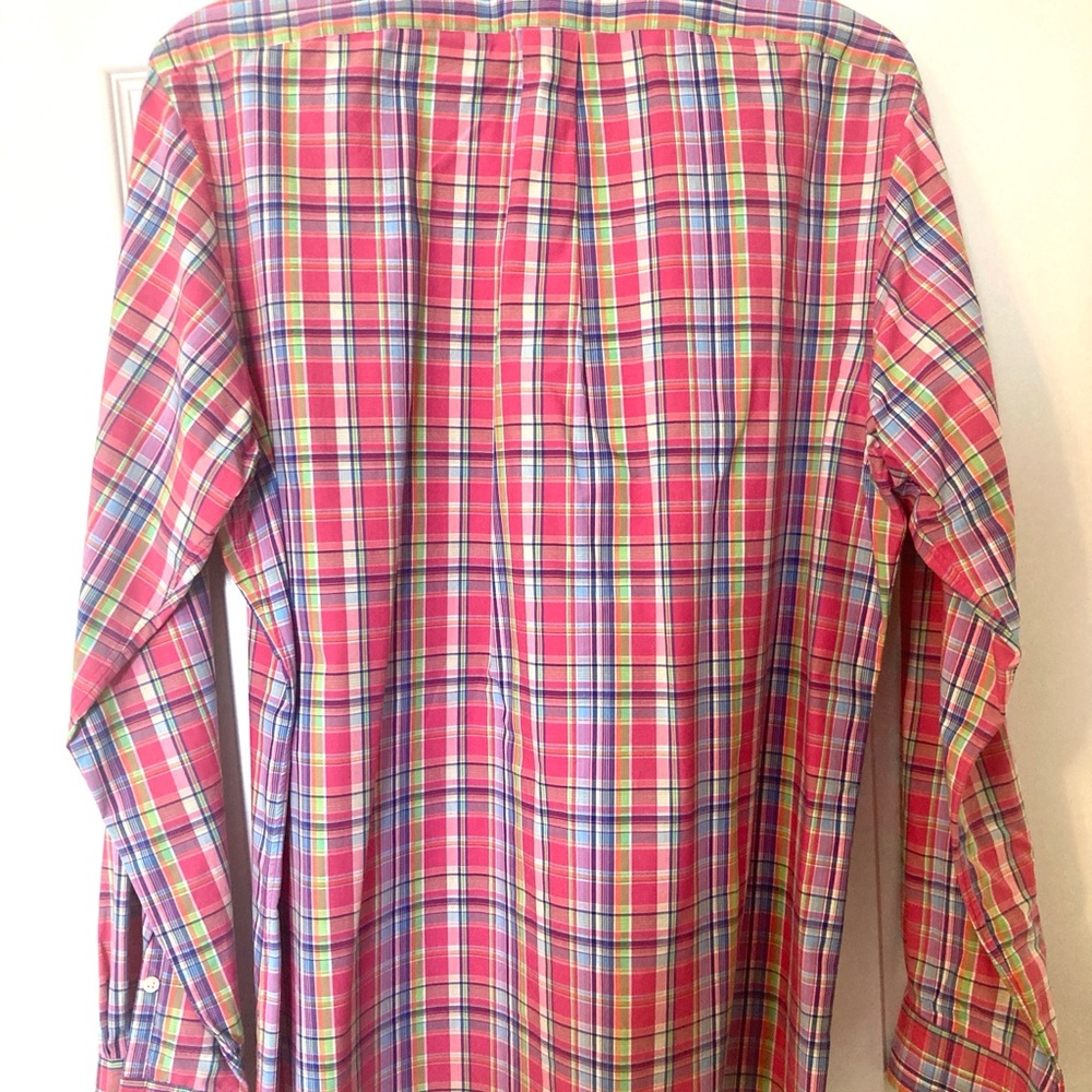 Ralph Lauren Men's Large Multicolor Plaid Shirt - Picture 4 of 5